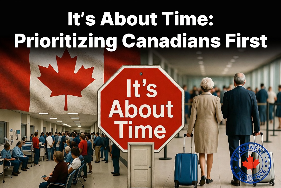 It's About Time: Why Canada Must Prioritize Its Own Before Sponsoring More Parents and Grandparents
