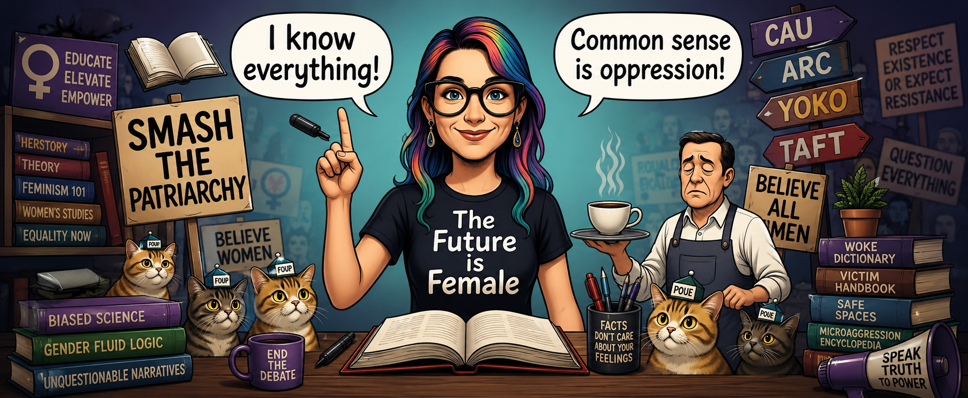 The Enlightened Liberal Woman: She Knows Everything, Especially the Stuff That Doesn't Work